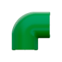 Joelho Cotovelo 90° PPR Água Quente Fria 63mm