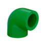 Joelho Cotovelo 90° PPR Água Quente Fria 90mm