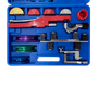 Kit Curvador 90 Graus Reversível Profissional de Tubos 1/4" a 7/8" + Cortador 1/8" a 1.1/8" + Escareador 3/16" a 1.1/2" + Rebarbador Caneta