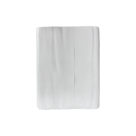 Fita PVC Branca de Acabamento 100mm x 10m