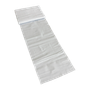 Fita PVC Branca de Acabamento 100mm x 10m