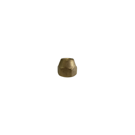 Porca-Curta-de-Latao-Forjada-1-4--SAE
