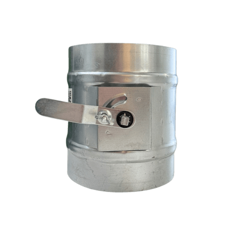Damper-Borboleta-Regulador-de-Vazao-de-Ar-Manual-150mm-de-Chapa-de-Aco-Galvanizada