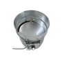Damper-Borboleta-Regulador-de-Vazao-de-Ar-Manual-150mm-de-Chapa-de-Aco-Galvanizada