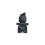 Chave-Seletora-Comutadora-Botao-Plastico-2-Posicoes-Fixas--0-1--Knob-Manopla-Curta-1NA-22mm-220V